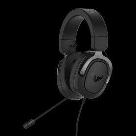 ASUS TUF Gaming H3 Cuffia Padiglione auricolare Connettore 3.5 mm Nero, Grigio (90YH025S-B1UA00)