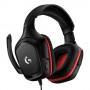 Logitech G G332 Gaming Headset Auricolare Cablato A Padiglione Giocare Nero, Rosso (981-000757)
