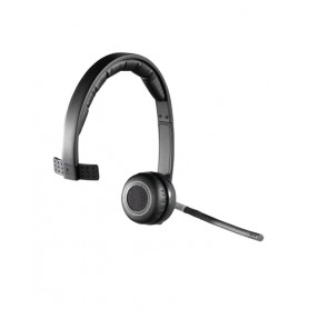 Logitech Wireless Headset Mono H820e Auricolare Cablato A Padiglione Ufficio Nero (981-000512)