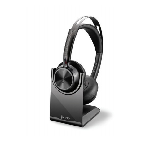 POLY Voyager Focus 2 UC Cuffia Padiglione auricolare USB tipo A Bluetooth Nero (213726-02)