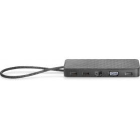 HP USB-C Mini Cablato USB 3.2 Gen 1 (3.1 Gen 1) Type-C Nero (1PM64AA)