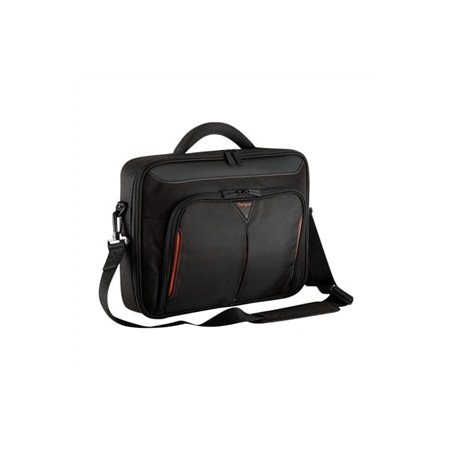 DELL Classic+ borsa per notebook 35,6 cm (14") Valigetta ventiquattrore Nero, Rosso (CN414EU)