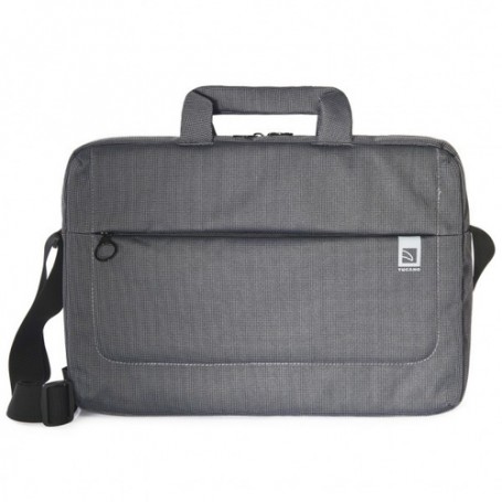 Tucano Loop Large borsa per notebook 38,1 cm (15") Borsa da corriere Grigio (BSLOOP15-BK)