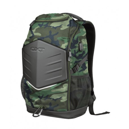 Trust GXT 1255 Outlaw zaino Nero/Verde Poliestere (23302)