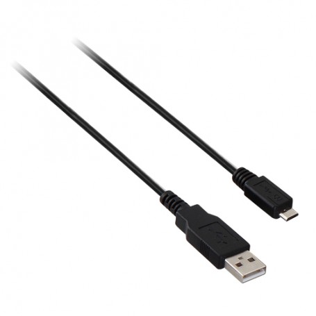 V7 Cavo USB nero da USB 2.0 A maschio a Micro USB maschio 1m 3.3ft (V7E2USB2AMCB-01M)