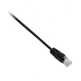 V7 Cavo Cat6 non schermato (UTP) nero da RJ45 maschio a RJ45 maschio 2m 6.6ft (V7CAT6UTP-02M-BLK-1E)