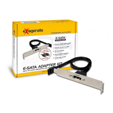 Hamlet Kit E-Sata convertitore porta Sata in porta eSATA esterna per computer Desktop (XSATAFRM)