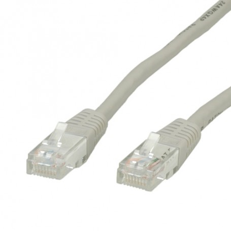 Value UTP Patch Cord, Cat.6, grey 7 m cavo di rete Grigio U/UTP (UTP) (RO21.99.0907)