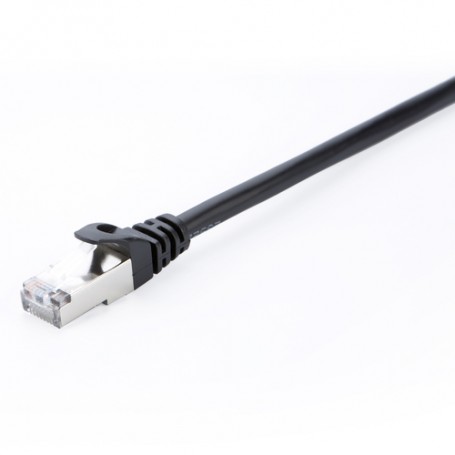 V7 Cavo di rete schermato CAT6 STP 10M Nero (V7CAT6STP-10M-BLK-1E)