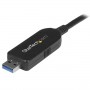 StarTech.com Cavo USB 3.0 trasferimento dati per Mac e Windows (USB3LINK)