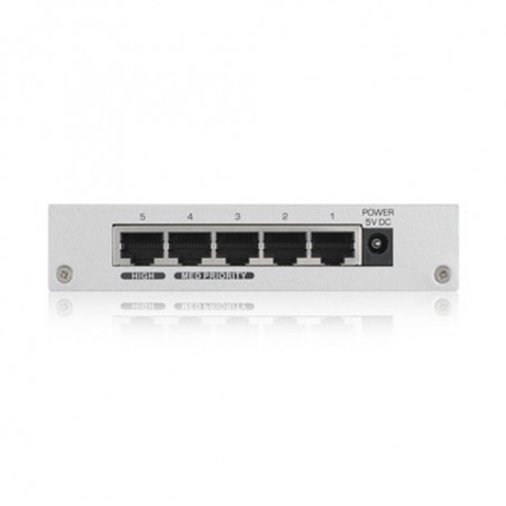 Zyxel GS-105B v3 Non gestito L2+ Gigabit Ethernet (10/100/1000) Argento (GS-105BV3-EU0101F)