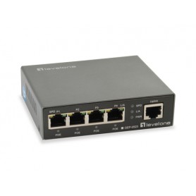 LevelOne GEP-0523 switch di rete Gigabit Ethernet (10/100/1000) Supporto Power over Ethernet (PoE) Nero (GEP-0523)