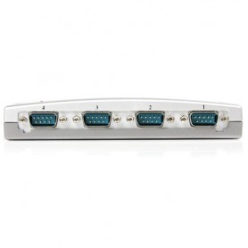 StarTech.com Hub Adattatore USB a seriale DB9 RS232 a 4 porte (ICUSB2324)
