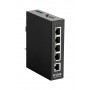 D-Link DIS‑100G‑5W Non gestito L2 Gigabit Ethernet (10/100/1000) Nero (DIS-100G-5W)