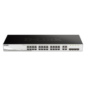D-Link DGS-1210-28 switch di rete 1U Nero (DGS-1210-28)