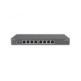 EnGenius ECS1008P switch di rete Gestito L2 Gigabit Ethernet (10/100/1000) Supporto Power over Ethernet (PoE) Nero (ECS1008P)