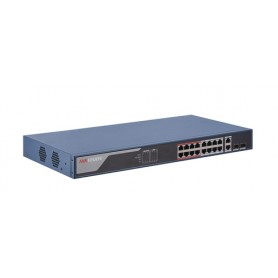 Hikvision Digital Technology DS-3E1318P-EI switch di rete Fast Ethernet (10/100) Supporto Power over Ethernet (PoE)  (301801789)