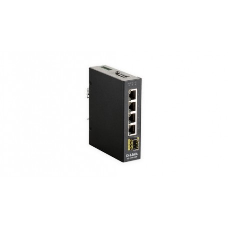 D-Link DIS‑100G‑5SW Non gestito L2 Gigabit Ethernet (10/100/1000) Nero (DIS-100G-5SW)