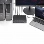 StarTech.com Switch Commutatore KVM a 4 Porte HDMI con Hub USB 3.0 - 1080p (SV431HDU3A2)