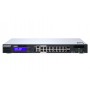 QNAP QGD-1600P Gestito Gigabit Ethernet (10/100/1000) Supporto Power over Ethernet (PoE) Nero, Grigio (QGD-1600P-8G)