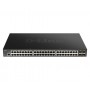 D-Link DGS-1250-52XMP switch di rete Gestito L3 Nessuno Supporto Power over Ethernet (PoE) Nero (DGS-1250-52XMP)
