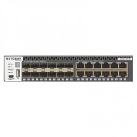 Netgear M4300-12X12F Gestito L2/L3 10G Ethernet (100/1000/10000) 1U Nero (XSM4324S-100NES)