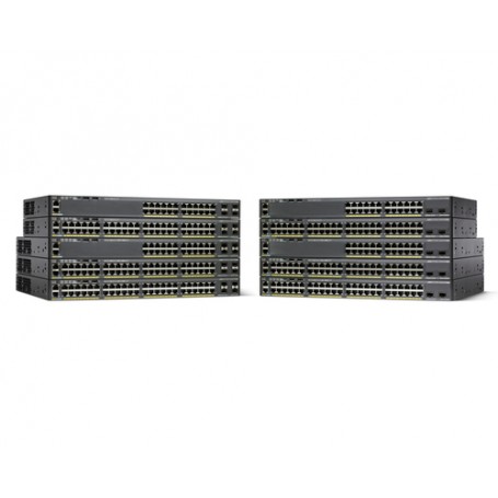 Cisco Small Business WS-C2960X-48LPS-L switch di rete Gestito L2/L3 Gigabit Ethernet (10/100/1000) Supporto  (WS-C2960X-48LPS-L)