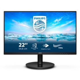 Philips V Line 221V8LD/00 monitor piatto per PC 54,6 cm (21.5") 1920 x 1080 Pixel Full HD LCD Nero (221V8LD/00)