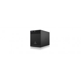 ICY BOX IB-3740-C31 Box esterno HDD/SSD Nero 2.5/3.5" (60360)