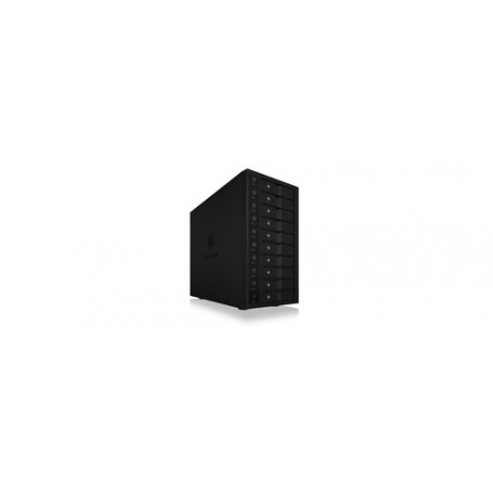 RaidSonic IB-3810-C31 contenitore di unità di archiviazione Box esterno HDD Nero 3.5" (IB-3810-C31)