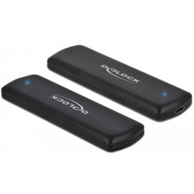 DeLOCK 42615 contenitore di unità di archiviazione Box esterno SSD Nero M.2 (42615)