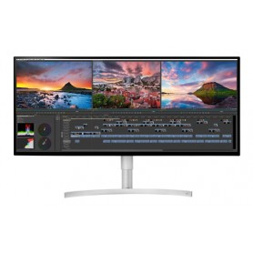 LG 34WK95U-W Monitor PC 86,4 cm (34") 5120 x 2160 Pixel 5K Ultra HD LED Nero, Argento, Bianco (34WK95U-W.AEU)