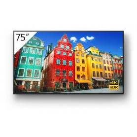 Sony 75&quot FW-75BZ30J Display Pannello piatto per segnaletica digitale 190,5 cm (75") IPS 4K Ultra HD Nero Proces (FW-75BZ30J)