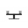 DELL Dual Monitor Stand 68,6 cm (27") Alluminio, Nero (DELL-MDS19)