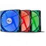 Inter-Tech L-12025 Case per computer Ventilatore 12 cm Nero, Blu (88885412)