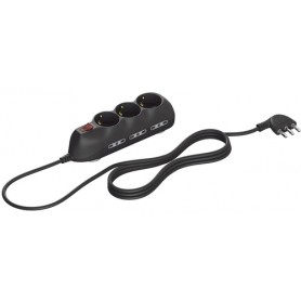 bticino 3699GB prolunghe e multiple 9 presa(e) AC Nero (3699GB)
