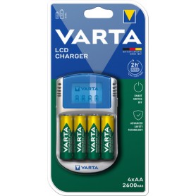 Varta LCD Charger 57070 + 4X 5716 & 12V & USB (57070201451)