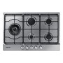 Samsung NA75M3130AS Nero, Acciaio inossidabile Da incasso Gas 5 Fornello(i) (NA75M3130AS/ET)