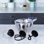 Electrolux EKM3010 Sbattitore con base 800 W Acciaio inossidabile, Bianco (910013206)