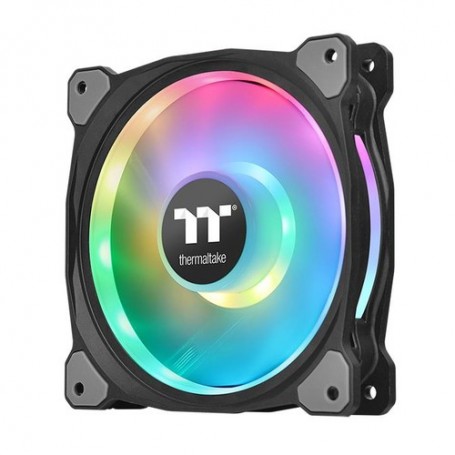 Thermaltake Riing Duo 14 LED RGB Premium Edition Case per computer Ventilatore Nero (CL-F078-PL14SW-A)