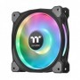 Thermaltake Riing Duo 14 LED RGB Premium Edition Case per computer Ventilatore Nero (CL-F078-PL14SW-A)