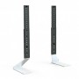 Erard FIT-UP XL Supporto TV a parete 165,1 cm (65") Nero, Argento (ER035310)