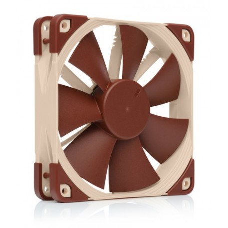 Noctua NF-F12 Case per computer Ventilatore 12 cm Beige, Marrone (NF-F12 5V)
