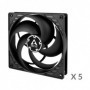 ARCTIC P14 Value Pack Case per computer Ventilatore 14 cm Nero (ACFAN00136A)