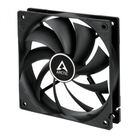 ARCTIC F12 PWM PST Case per computer Ventilatore 12 cm Nero 1 pz (ACFAN00200A)