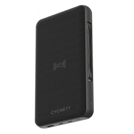 Cygnett ChargeUp Edge + batteria portatile Polimeri di litio (LiPo) 27000 mAh Carica wireless Nero (CY3113PBCHE)
