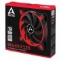 ARCTIC BioniX F120 Case per computer Ventilatore 12 cm Nero, Rosso (ACFAN00092A)