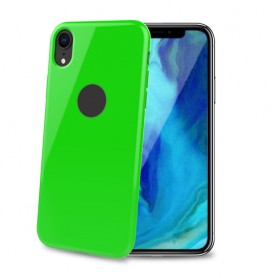 Celly Gelskin custodia per cellulare 15,5 cm (6.1") Cover Lime (GELSKIN998LG)