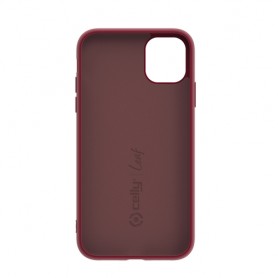 Celly LEAF custodia per cellulare 15,5 cm (6.1") Cover Rosso (LEAF1001RD)