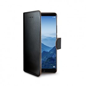 Celly Wally custodia per cellulare 15 cm (5.9") Custodia a libro Nero (WALLY692)
